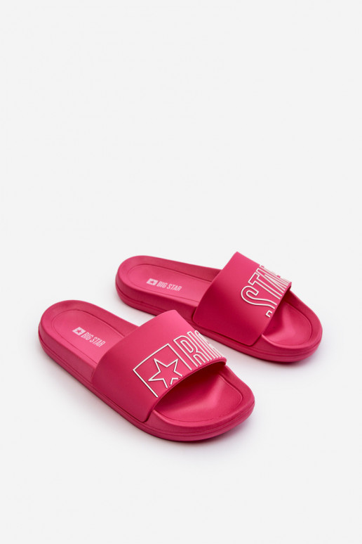 Chinelos infantis BIG STAR NN374524 cor rosa