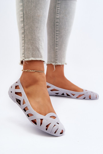 Bailarina de borracha cor cinza Salam