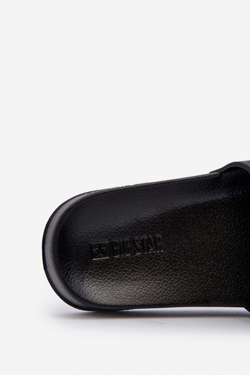 Chinelos Big Star NN174649 pretos