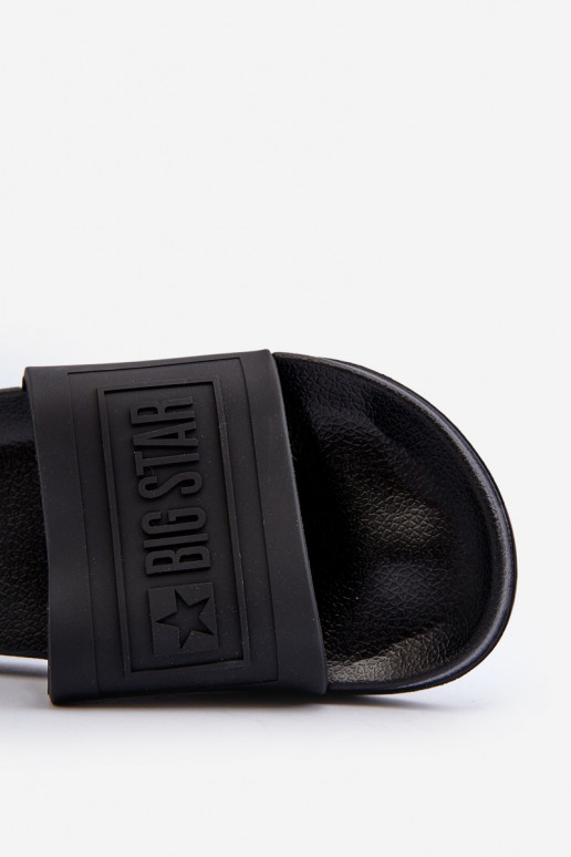 Chinelos Big Star NN174649 pretos