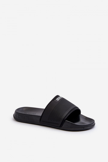 Chinelos masculinos leves Big Star NN174694 pretos