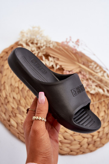 Chinelos leves Big Star infantil NN374556 cor preta 2