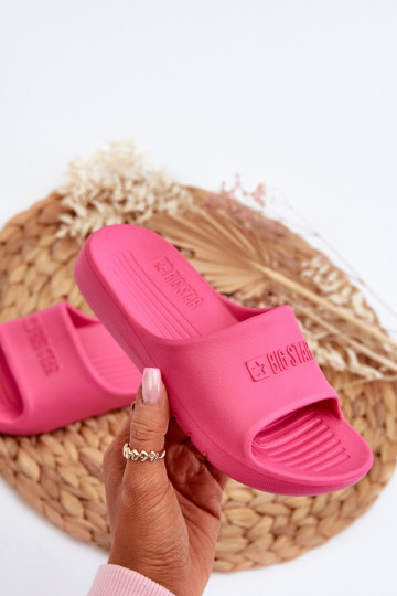 Chinelos leves Big Star infantil NN374560 cor rosa 2