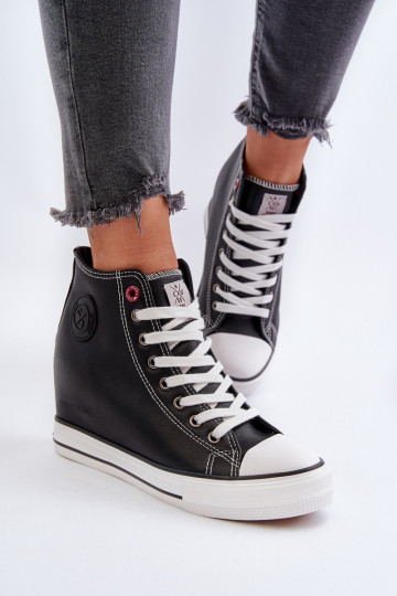 Sapatos de lazer Cross Jeans NN2R4005 preto