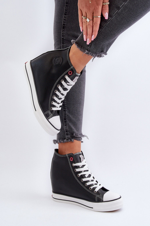 Sapatos de lazer Cross Jeans NN2R4005 preto