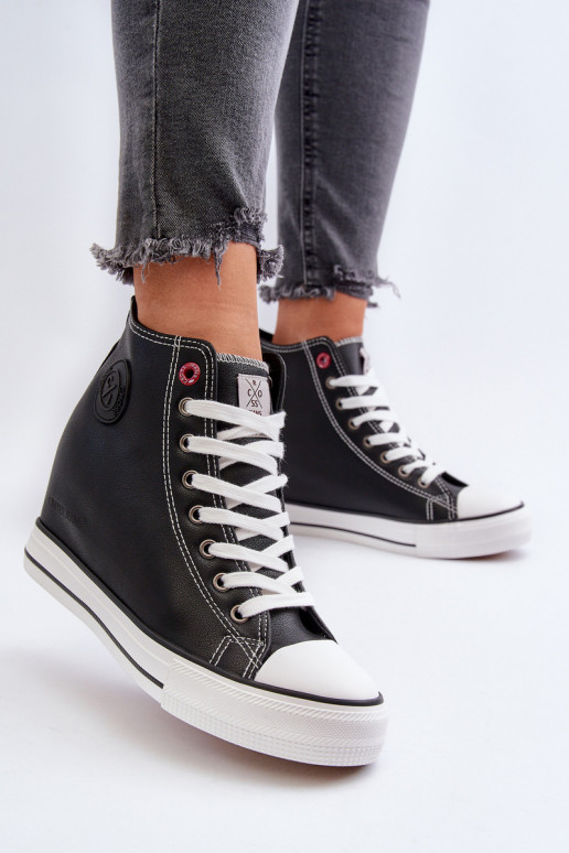Sapatos de lazer Cross Jeans NN2R4005 preto