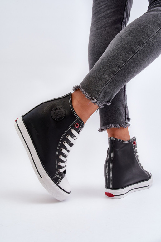 Sapatos de lazer Cross Jeans NN2R4005 preto