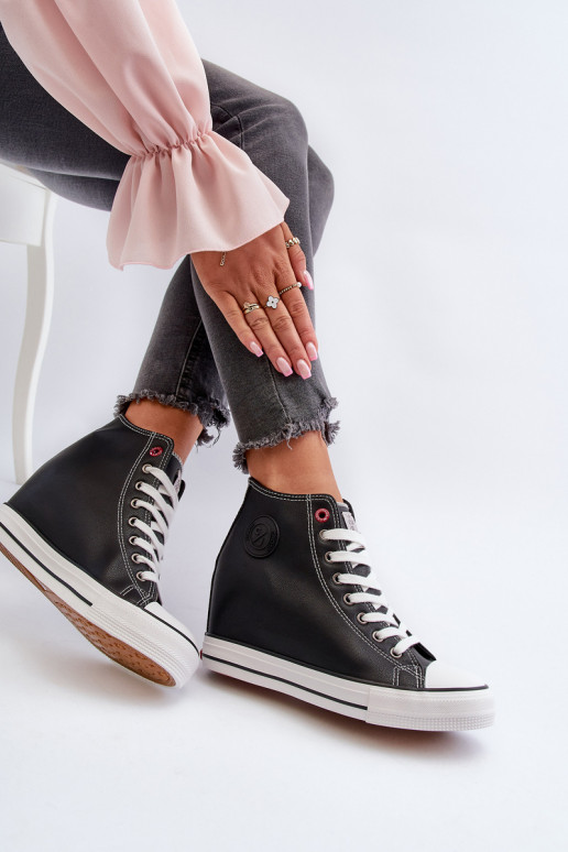 Sapatos de lazer Cross Jeans NN2R4005 preto