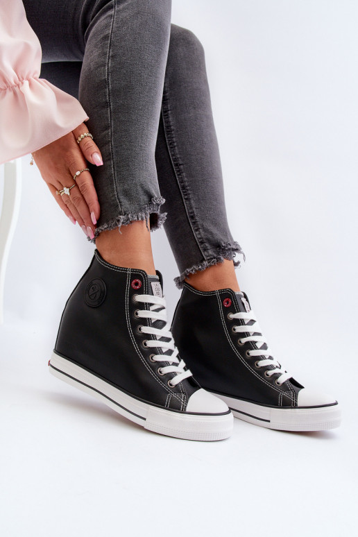 Sapatos de lazer Cross Jeans NN2R4005 preto