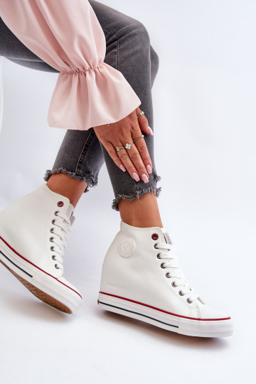 Sapatos de lazer Cross Jeans NN2R4004 cor branca 2