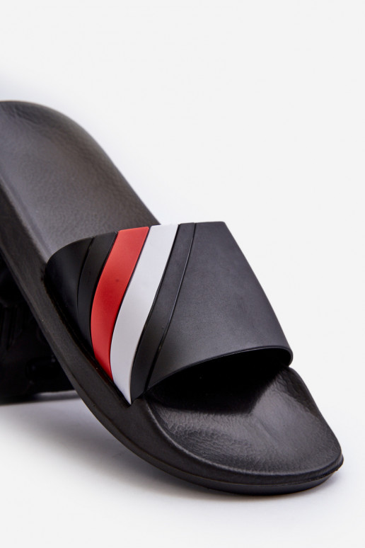 Chinelos masculinos modelo clássico Light na cor preta Bemostom Chinelos masculinos modelo clássico Light na cor preta Bemostom