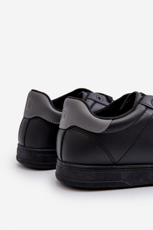 Sapatos casuais masculinos feitos de couro ecológico Big Star NN174284 cor preta