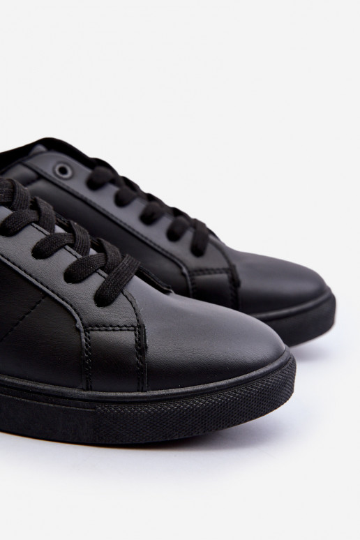 Sapatos casuais masculinos feitos de couro ecológico Big Star NN174284 cor preta