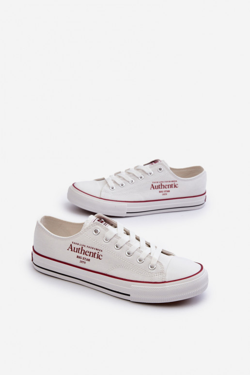 Calçado de lazer masculino Big Star NN174057 cor branca