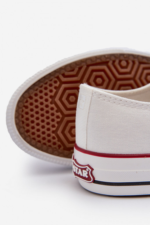 Calçado de lazer masculino Big Star NN174057 cor branca