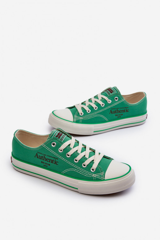 Sapatos casuais masculinos Big Star NN174062 verde