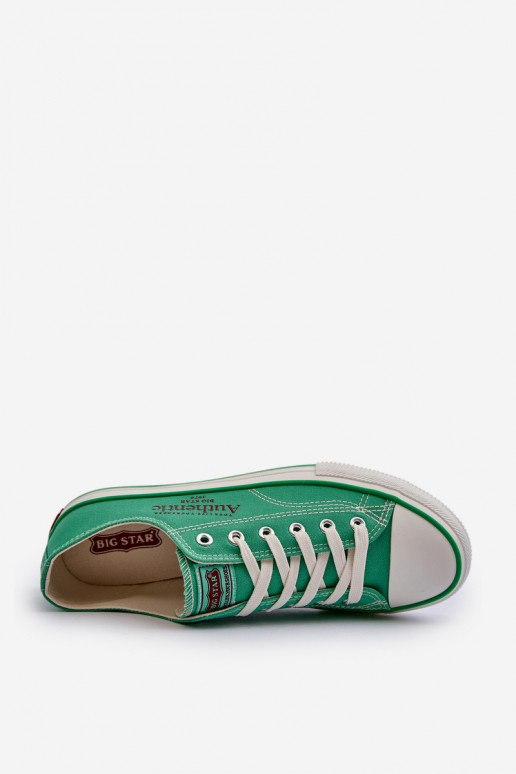 Sapatos casuais masculinos Big Star NN174062 verde