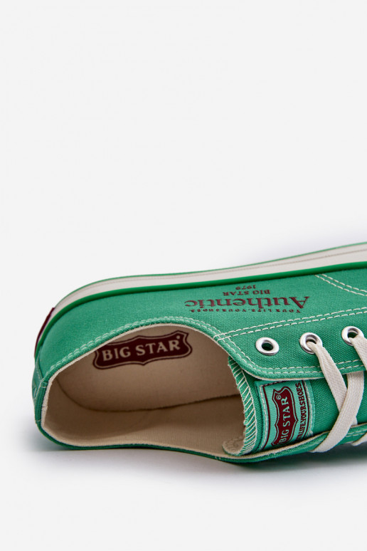 Sapatos casuais masculinos Big Star NN174062 verde