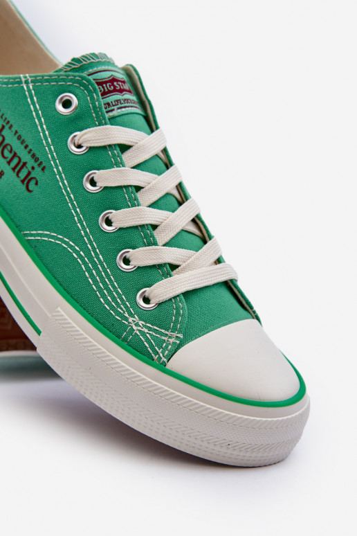 Sapatos casuais masculinos Big Star NN174062 verde