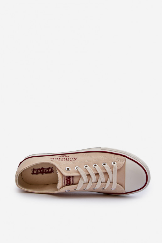 Sapatos casuais masculinos Big Star NN174058 bege