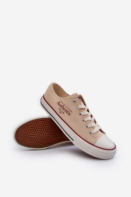 Sapatos casuais masculinos Big Star NN174058 bege