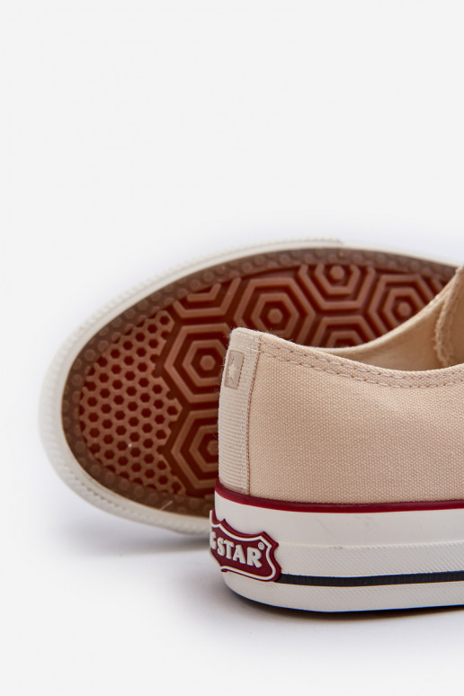 Sapatos casuais masculinos Big Star NN174058 bege