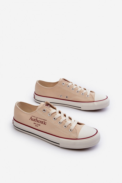 Sapatos casuais masculinos Big Star NN174058 bege