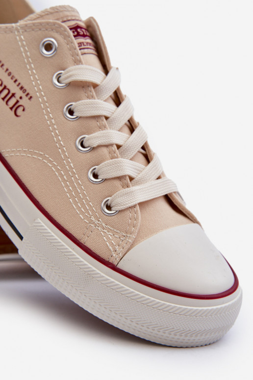 Sapatos casuais masculinos Big Star NN174058 bege