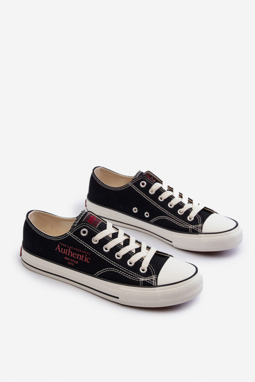 Calçado de lazer masculino Big Star NN174056 preto