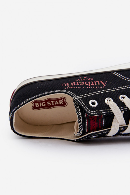 Calçado de lazer masculino Big Star NN174056 preto