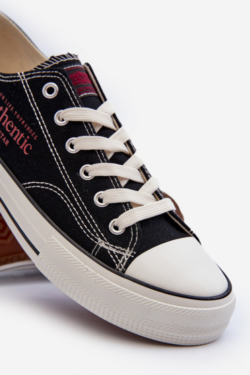 Calçado de lazer masculino Big Star NN174056 preto