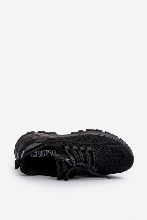 Tênis modelo sapatos HI-POLY SYSTEM Big Star NN174467 cor preta