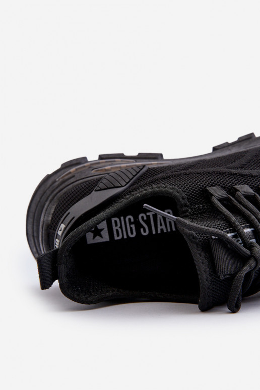 Tênis modelo sapatos HI-POLY SYSTEM Big Star NN174467 cor preta