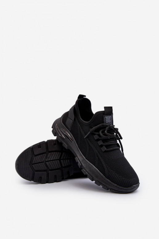 Tênis modelo sapatos HI-POLY SYSTEM Big Star NN174467 cor preta