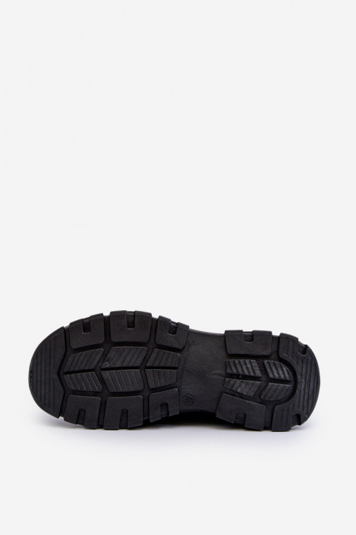Tênis modelo sapatos HI-POLY SYSTEM Big Star NN174467 cor preta