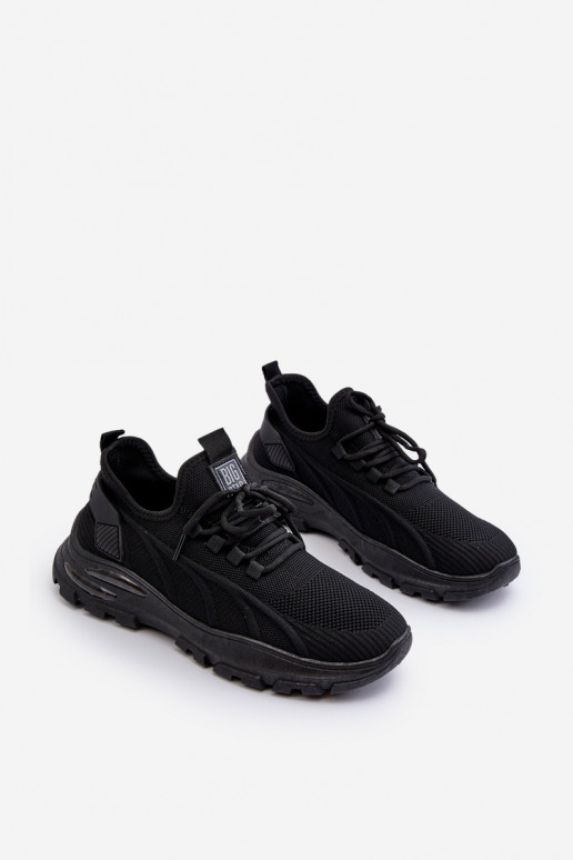 Tênis modelo sapatos HI-POLY SYSTEM Big Star NN174467 cor preta