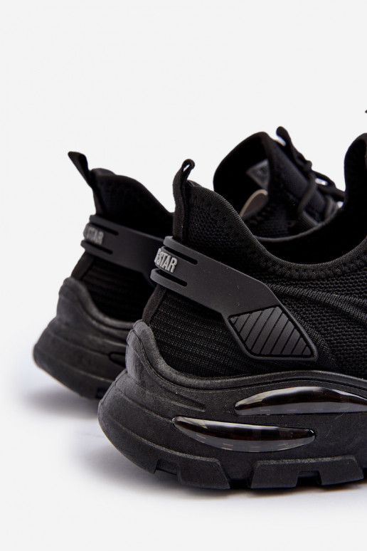 Tênis modelo sapatos HI-POLY SYSTEM Big Star NN174467 cor preta