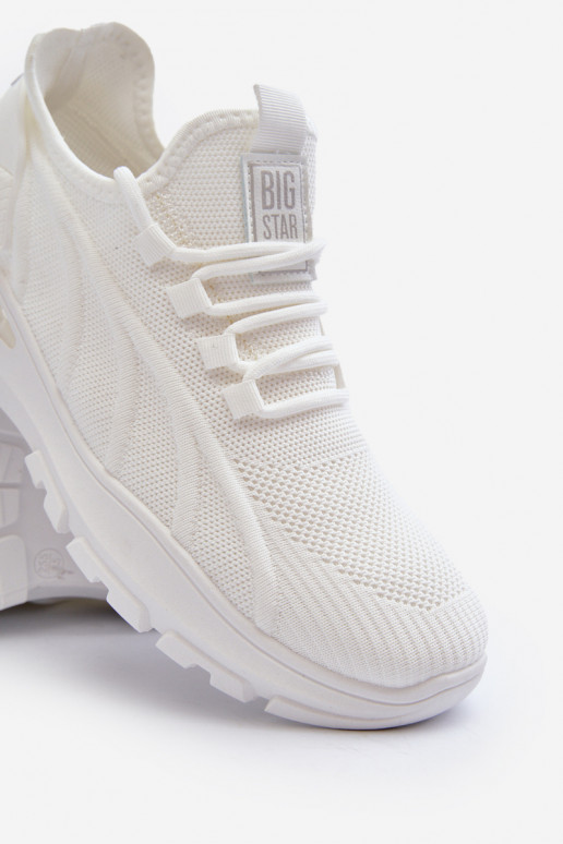 Tênis modelo sapatos HI-POLY SYSTEM Big Star NN174468 cor branca