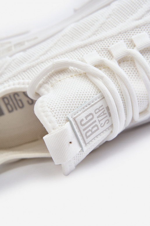 Tênis modelo sapatos HI-POLY SYSTEM Big Star NN174468 cor branca