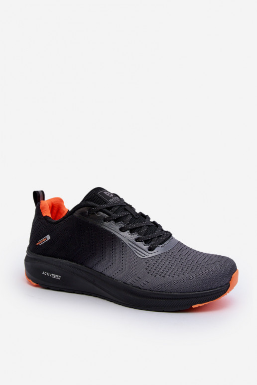 Modelo clássico Sapatos esportivos na cor cinza McBraun
