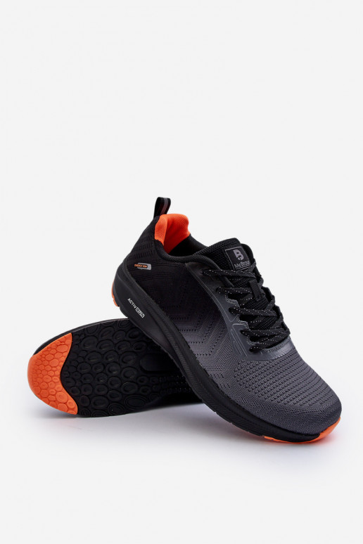 Modelo clássico Sapatos esportivos na cor cinza McBraun