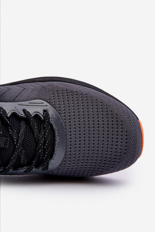 Modelo clássico Sapatos esportivos na cor cinza McBraun