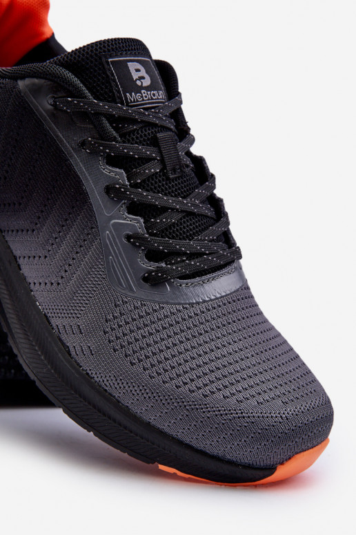 Modelo clássico Sapatos esportivos na cor cinza McBraun