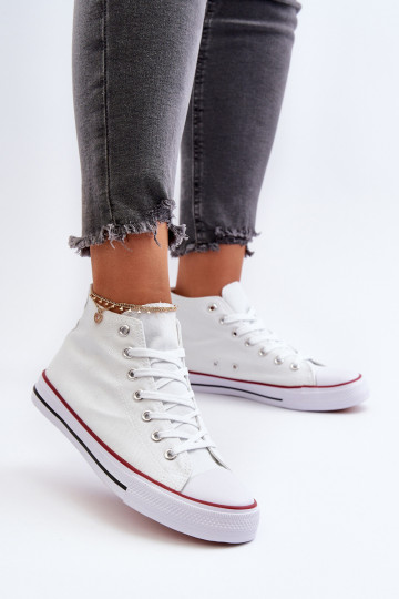 Sapatos de lazer cor branca Socerio