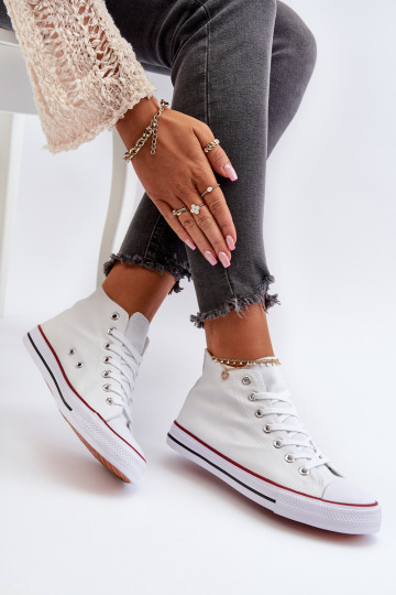 Sapatos de lazer cor branca Socerio 2