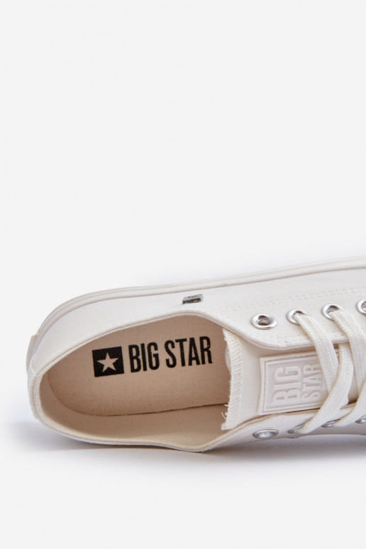 Calçado de lazer masculino Big Star NN174111 cor branca