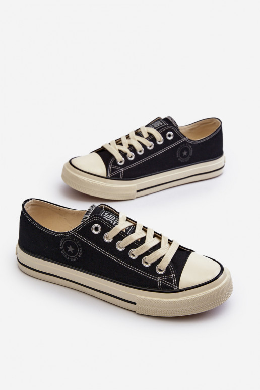 Sapatos casuais masculinos Big Star NN174099 pretos