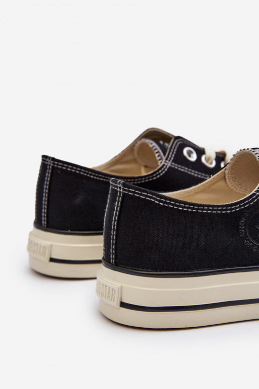 Sapatos casuais masculinos Big Star NN174099 pretos