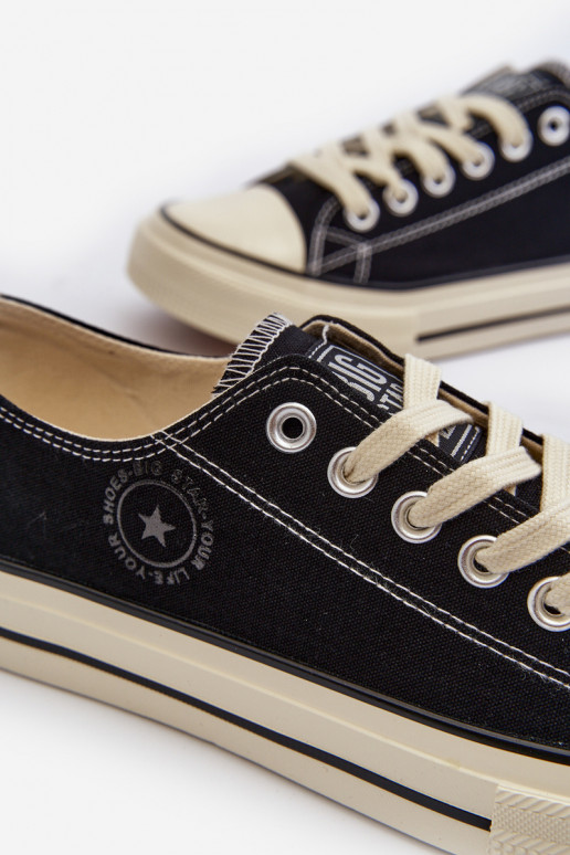 Sapatos casuais masculinos Big Star NN174099 pretos