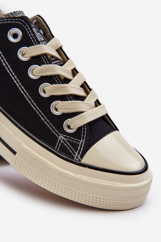 Sapatos casuais masculinos Big Star NN174099 pretos